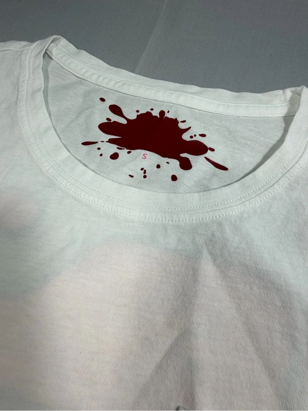 Vineyard Vines White Tee with Pink Patterned Whale Logo - Picture 4 of 7